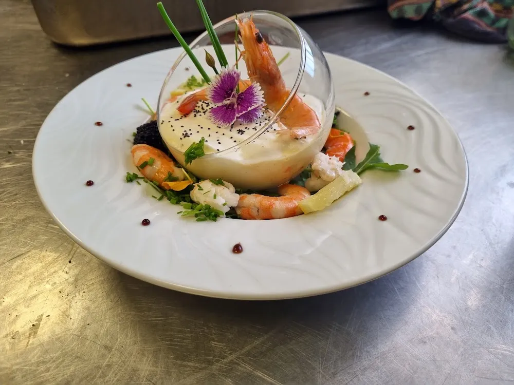 Tiramishou de Crevettes Et Langoustines